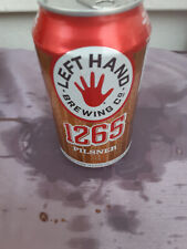 LEFT HAND 1265 ALUMINUM  CHEAP  BEER CAN CANS EMPTY  DOW picture