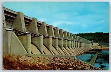 Fort Gibson Dam Eastern Oklahoma OK Vintage Postcard picture