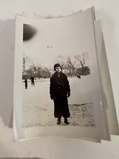 VTG 1930s Snapshot Photograph Lot (15) Northern Illinois People Places Life #16 picture