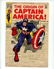 Captain America #109 Comic Book 1969 FN Jack Kirby Marvel Comics picture