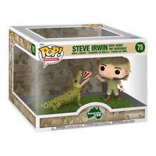 Funko Pop Moment the Crocodile Hunter Steve Irwin with Agro Vinyl Figure Ages 3+ picture