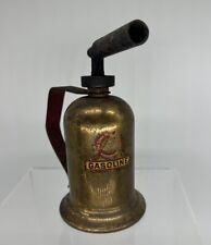 Vintage Small Gasoline Gas blow torch Lenk Newton Mass 6 Inch Brass picture