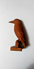 Hand Carved Teak Wood Exotic Bird picture