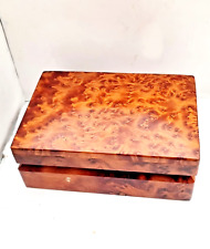 Vintage Alder Root Trinket Jewelry Box from Sweden picture