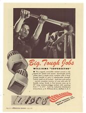 1947 J.H. Williams & Co. of Buffalo, New York Ad: Superector Drop Forged Tools picture