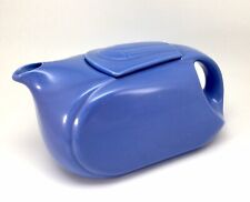 Hall Westinghouse Water Refrigerator Pitcher Art Deco Style Blue Vintage picture