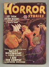 Horror Stories Pulp Jun 1938 Vol. 7 #1 GD/VG 3.0 RESTORED picture
