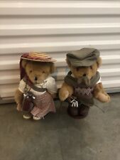Vintage Mr. And Mrs. Teddy Golf Partners 14” Tall  picture