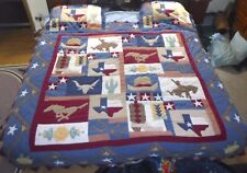 Texas themed hand stitched Quilt picture