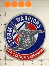 U.S.C.G. AIR STATION SAVANNAH STORM WARRIORS JACKET PATCH picture