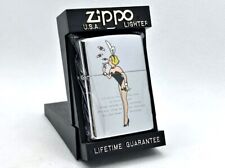 Zippo Rare Use 2000 Windy Windy Bunny Girl Lighter Accessories Available picture