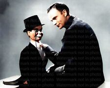 Edgar Bergen & Charlie McCarthy RARE COLOR Photo 600 picture