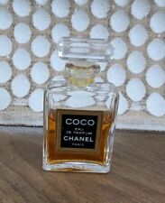 Vintage Coco Eau De Parfum Chanel Mini Splash 4 ml Bottle, 2/3 Full picture