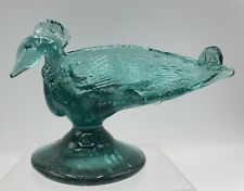 American Blown Glass Master Salt Whimsy Bird Pontil Mid 1800s South Jersey (#2) picture