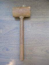Vintage Wooden Mallet Hammer picture