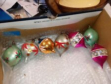 60x 1940s and 1950s Mercury Glass Ornaments picture