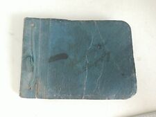 Antique School Memory Book Leather Bound My School's A Autobiography picture
