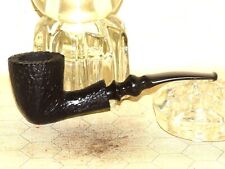 Nice Black Bent Tobacco Pipe #B026 picture