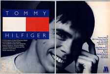 Tommy Hifiger Classics of outr Time - 2 Page Vintage 1986 Print Ad Ephemera picture