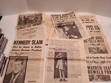 JFK Assassination JOHN F KENNEDY Stars and Stripes 1963 HUGE Lot Nov 24 to Dec 5 picture