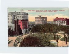 Postcard West Grand Circus Park Detroit Michigan USA picture