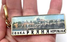 CESKA PRAHA REPUBLIKA Keychain Key Fob Collectible Souvenir Czech Republic picture