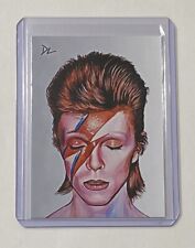 David Bowie Limited Edition Artist Signed “Ziggy Stardust” Trading Card 1/10 picture