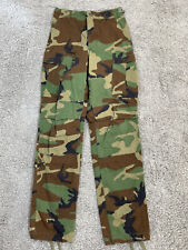VINTAGE Clifford Woodland Camo BDU Trousers Adult Small X-Long 28x34 picture