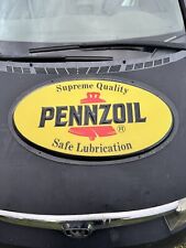 Vintage Pennzoil Sign Plastic Embossed picture
