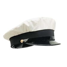 Italian Military Surplus Naval Officers Dress Cap Captain Army Hat Navy Ship Sea picture