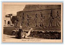 c1910 The Temple of Opet Karnak Egypt Foreign Unposted Postcard picture