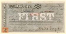 Wells, Fargo and Co. - Exchange Receipt - Express picture