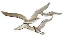 Vintage 1963 MCM Syroco Seagulls Birds in Flight 47