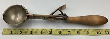 Antique Gilchrist’s No. 31 Ice Cream Scoop Wood Handle Metal- Working - 11” Long picture