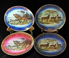 STW Bavaria Gilt Encrusted Hunting Cabinet Plates: Elk & Deer picture