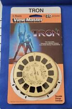 Rare Disney's M37 TRON Sci-Fi Movie view-master 3 Reels blister pack reel set picture