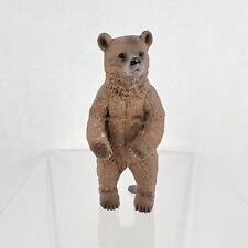 Schleich Brown Grizzly Bear Standing Animal Figure Figurine Toy picture