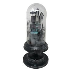 Gemmy Haunted House Snow Globe Changing Color Light Bat Motion Sensor SEE VIDEO picture