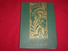 1972 CENTRALOGUE HOPEWELL VALLEY CENTRAL HS YEARBOOK - PENNINGTON, NJ - YB 1796 picture