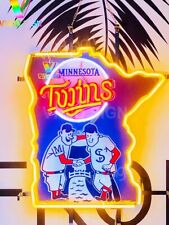 Minnesota Twins City Logo Neon Light Sign Lamp 17