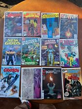 DC Comics Lot of 12 Anarky,Bloodhound,Grayson,Dollhouse Family,Atari Force picture