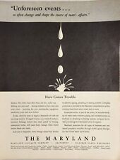 1936 Print Ad The Maryland Casualty Company Comprehensive Protection Baltimore picture