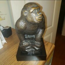 Vintage Gorilla SCULPTURE Bronze  picture