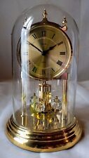 Kundo Anniversary Clock Swarovski Crystal W. Germany Quartz Glass Dome   picture
