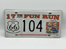 2004 Seligman to Topock Fun Run License Plate Historic Route 66 Arizona Cars picture