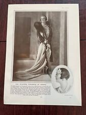 Eva Barrett Photographer Rome Ex-Queen Elizabeth Greece Princess The Tatler 1931 picture