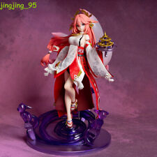 Anime Genshin Impact Yae Miko Figure Statue Cosplay PVC 24cm Model Toy Collect picture