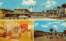 Postcard CA: Sage & Sand Motel, Riverside, CA, Multiview, Unposted, 1960's picture