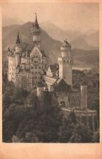 Vintage Postcard Castle Neuschwanstein Erected By King Ludwig II 1869 Germany picture