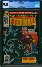 THE ETERNALS #1 🌟 CGC 9.0 🌟 1st Appearance Jack Kirby Marvel KEY Comic 1976 picture
